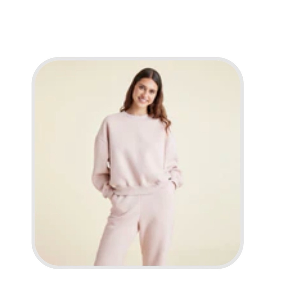 Nuuds Ribbon Pink classic crewneck Sweatshirt perfect for Spring